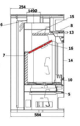 Haas-Sohn Trient 262.15 déflecteur bas