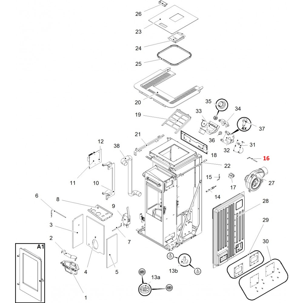 Haas-Sohn Pallazza III RLU-PGI 520.08 capteur thermo