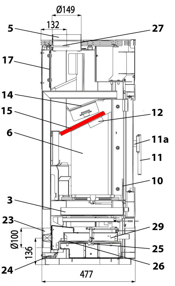 Haas-Sohn I 3020 déflecteur bas