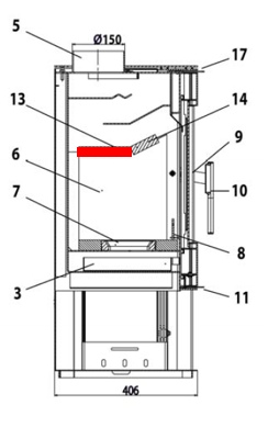 Haas-Sohn Dalen 304.15 déflecteur arrière