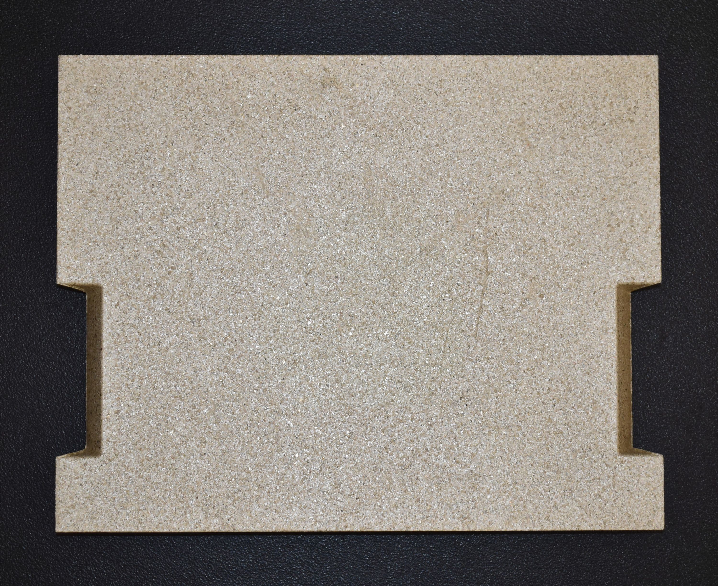 Contura 510 pierre de plaque arrière