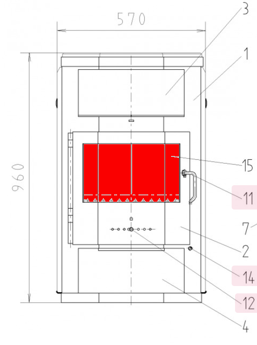 Haas-Sohn Stockholm 152.15 vitre