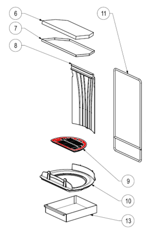 Supra Priam grille de décendrage