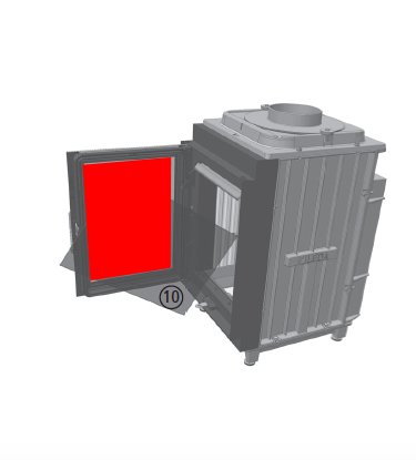 Leda Turma H80 XL vitre extérieur