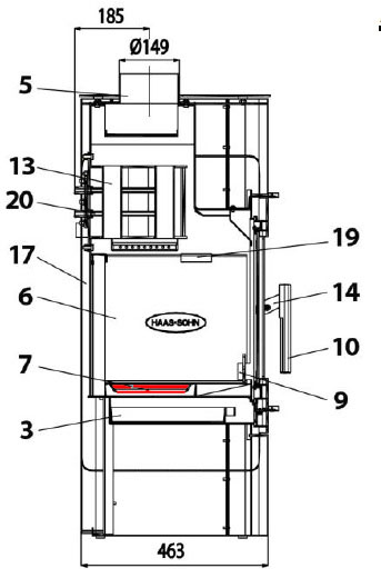 Haas+Sohn Belaqua 468.19-WT Ascherost Gussrost