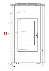 Haas-Sohn Pelletto II 419.08 vitre