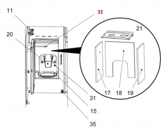 Haas-Sohn Pallazza 517.08 capteur de température de flamme