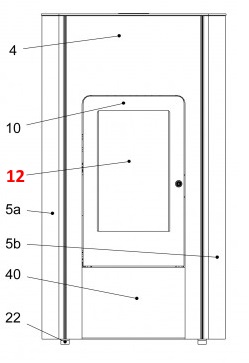 Haas-Sohn Pallazza II 519.08 vitre
