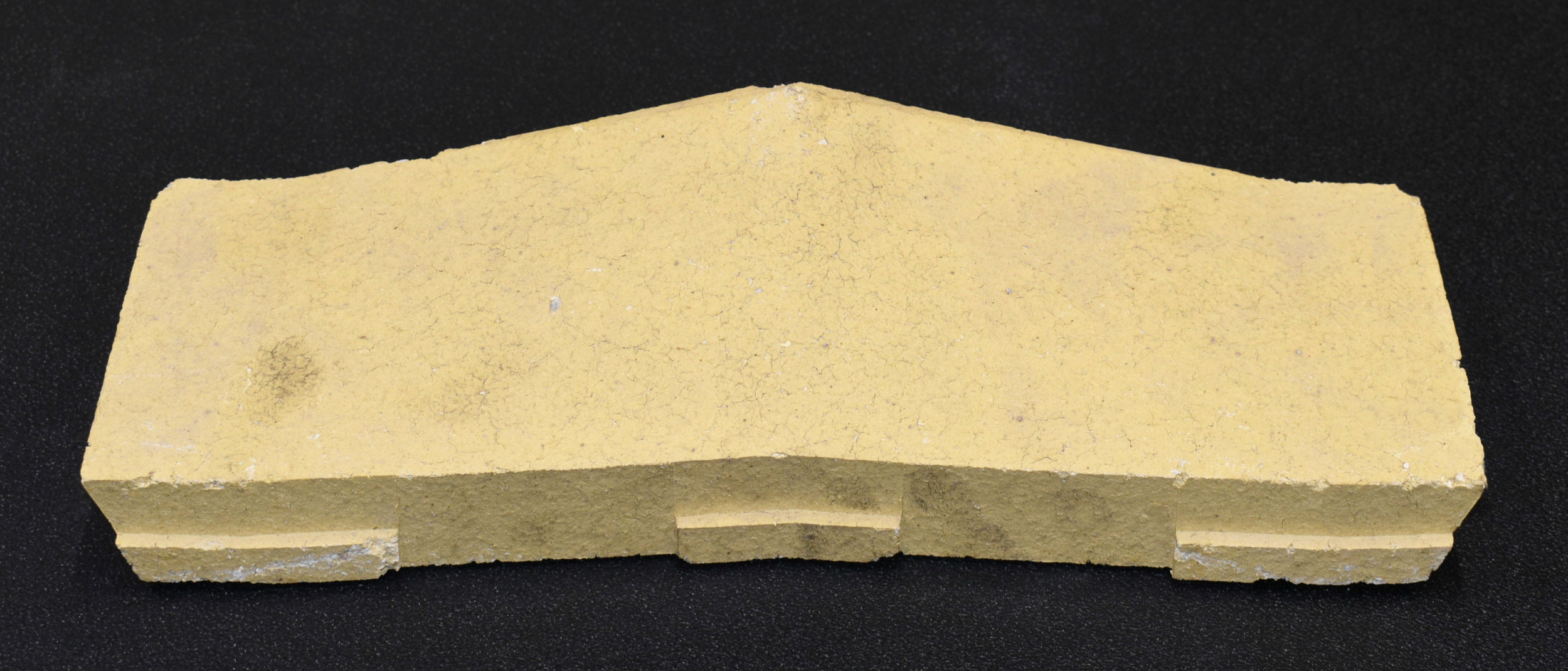 Spartherm Prismo 550 x 450 pierre de plaque arrière haut