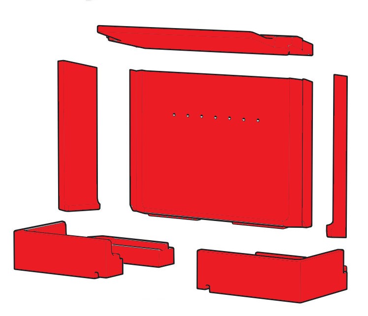 Contura i50 revêtement de chambre de combustion