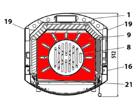 Haas-Sohn RHO 233.17 support de grille
