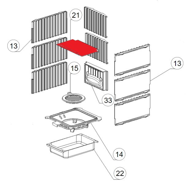 La Nordica Gemma Forno déflecteur D