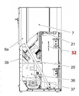 Haas-Sohn Pallazza II 519.08 capteur de température de flamme