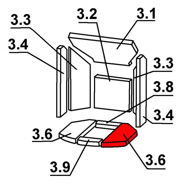 Oranier Polar 8 pierre de sole droit A
