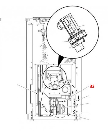 Haas-Sohn Pelletto II 419.08 capteur thermo