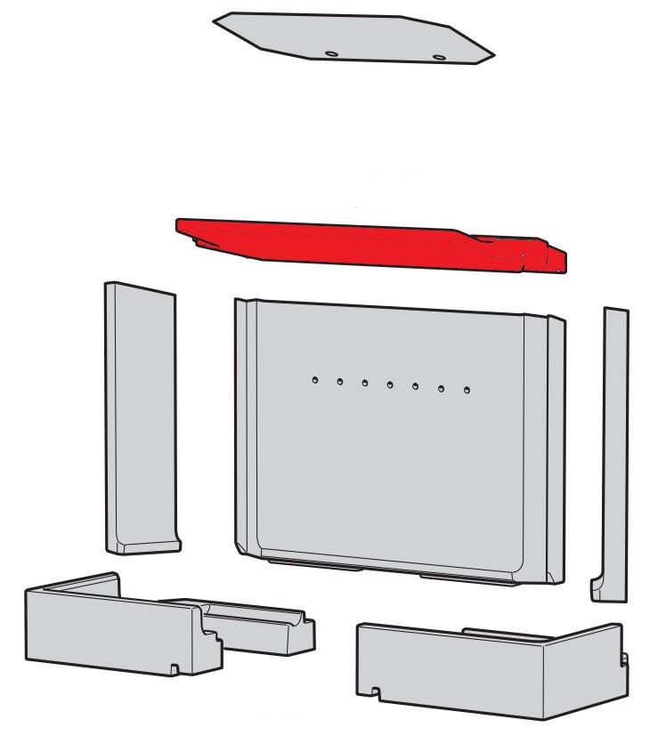 Contura i50 déflecteur bas