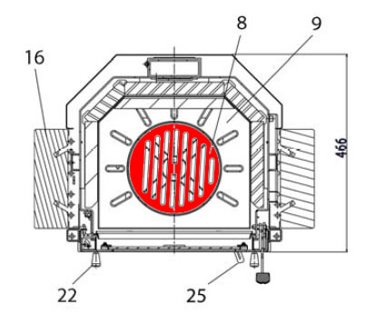 Haas-Sohn Kerpen 232.17 grille de décendrage