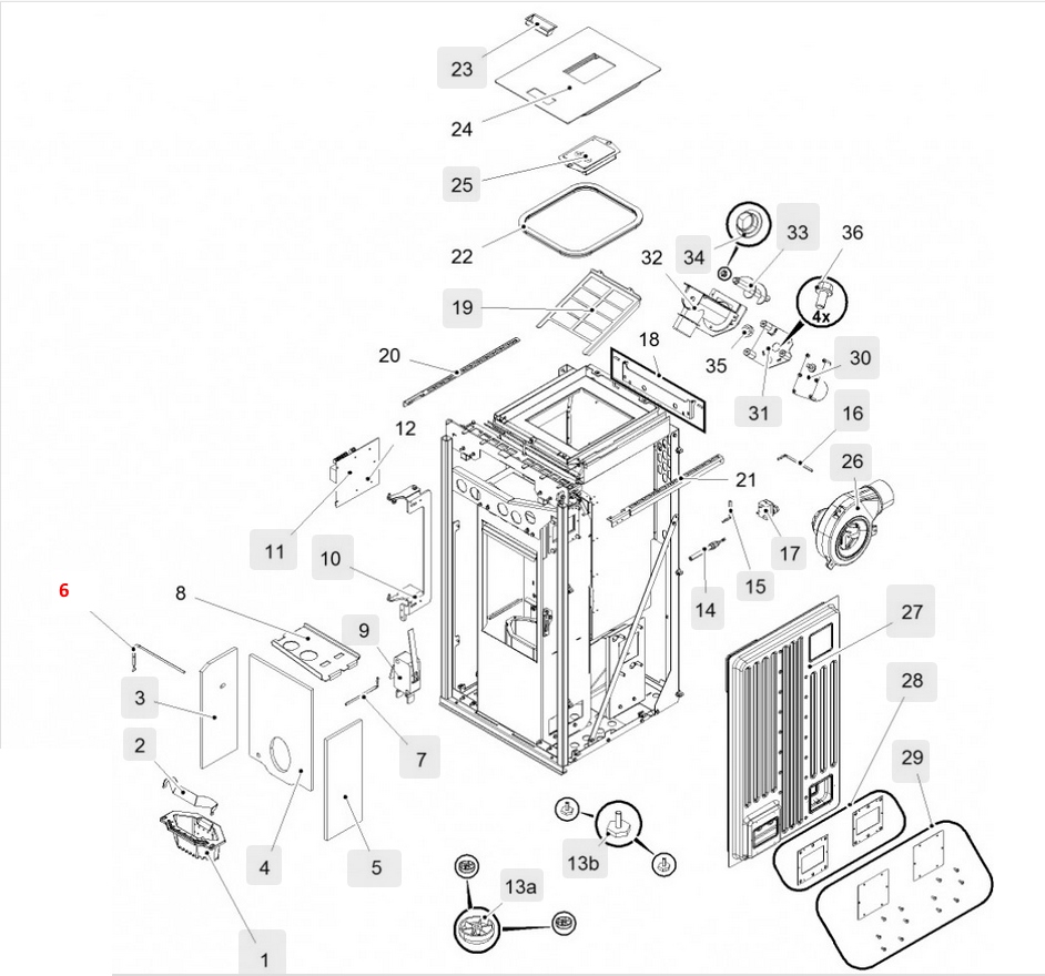 Haas-Sohn HSP 6 Premium 539.08 capteur de température de flamme