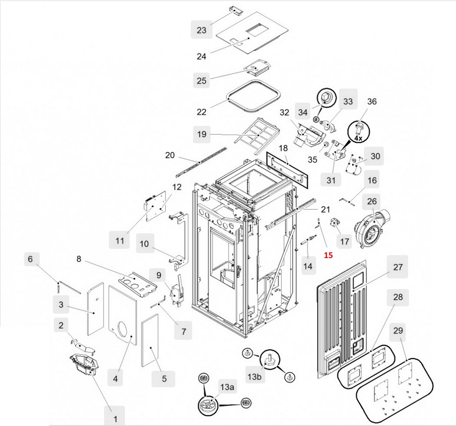 Haas-Sohn HSP 6 Premium 521.08 température ambiante capteurs