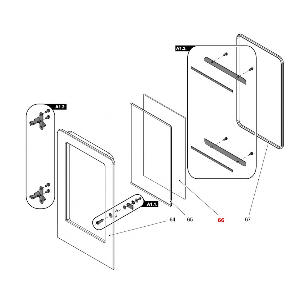 Haas-Sohn Pallazza III 534.08 vitre