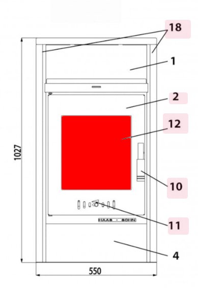 Haas-Sohn Vitorre 275.15 vitre