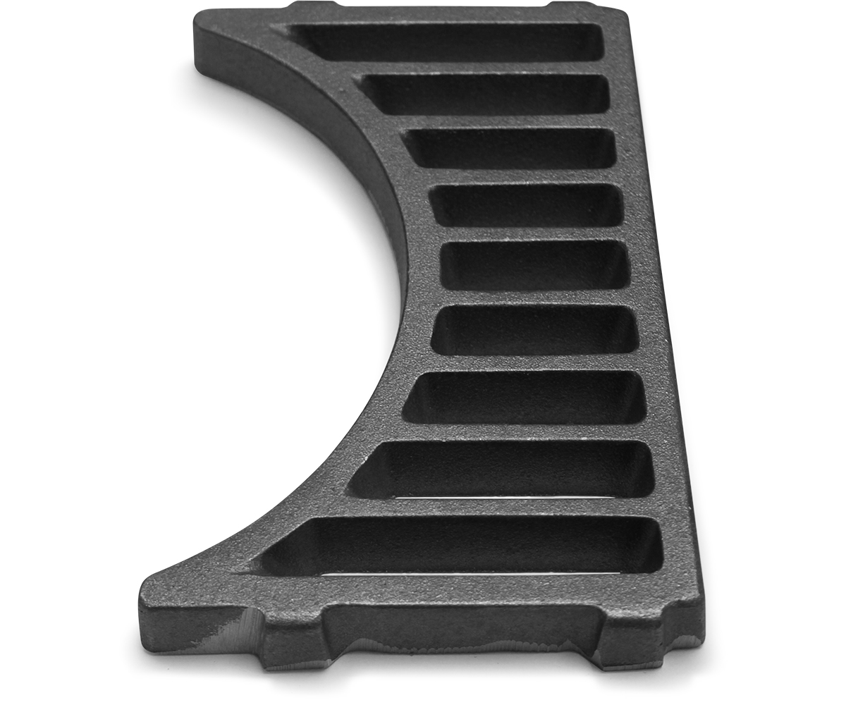 Leda Rubin K16 grille de décendrage droit