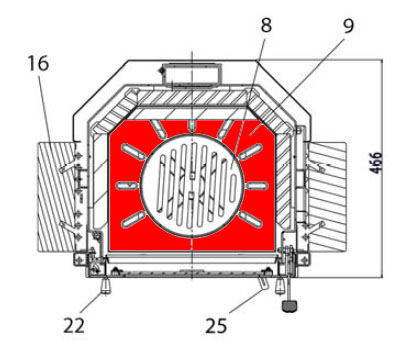 Haas-Sohn Kerpen 232.17 support de grille