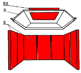 Austroflamm Comet II revêtement de chambre de combustion