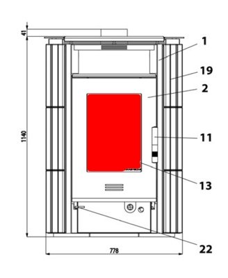 Haas-Sohn Breisgau 172.17 vitre