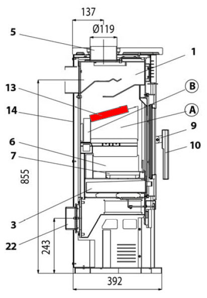 Haas-Sohn Java 201.14 déflecteur
