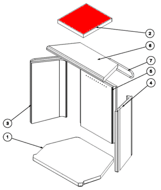 Attika Rondo 120 déflecteur haut