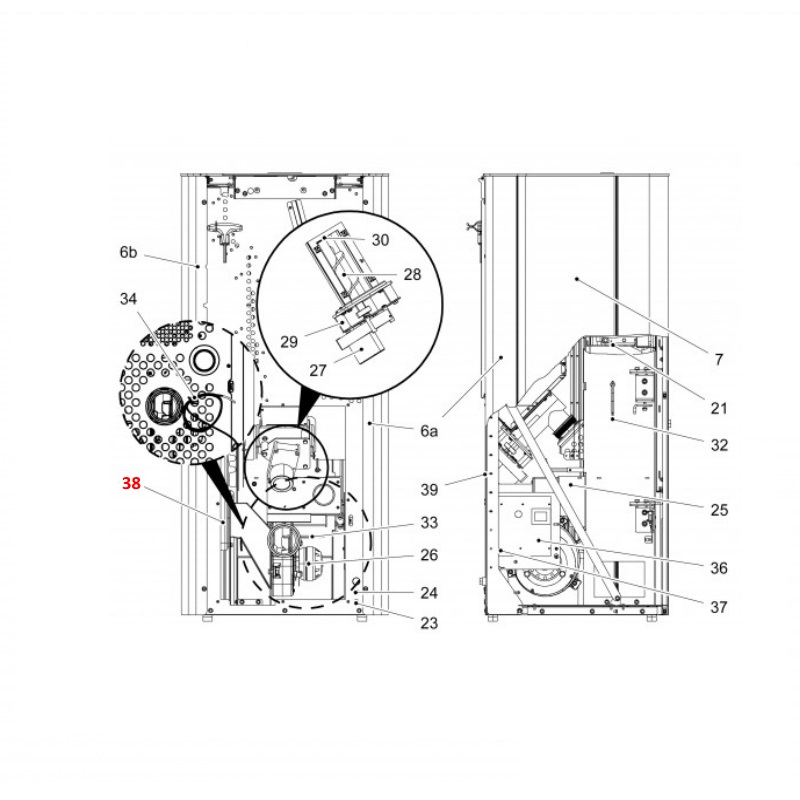 Haas-Sohn Pallazza II 534.08 température ambiante capteurs