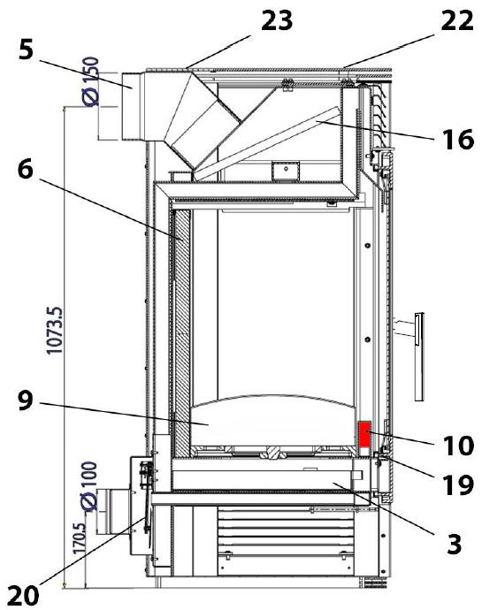 Haas-Sohn Panorama 255.15 grille verticale avant