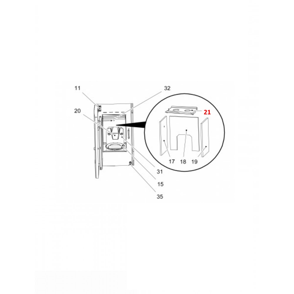 Haas-Sohn Pelletto 417.08 déflecteur