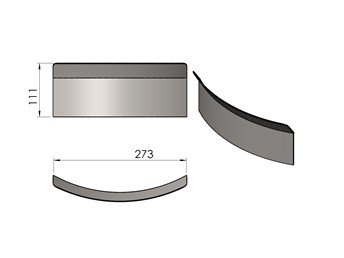 Termatech TT23 grille verticale