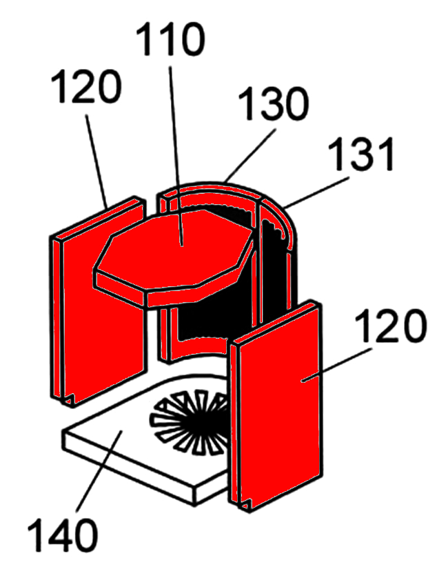 Oranier Amos 150 revêtement de chambre de combustion
