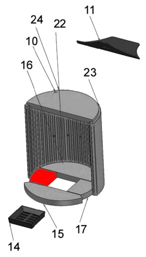 Justus Faro pierre de sole gauche