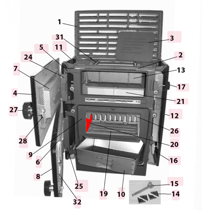 Haas-Sohn Velten 136.12 pierre latérale
