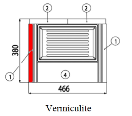 Haas-Sohn Vestre 268.17 pierre latérale gauche