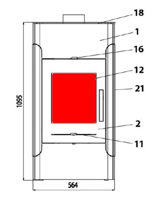 Haas-Sohn Belaqua 468.19 vitre