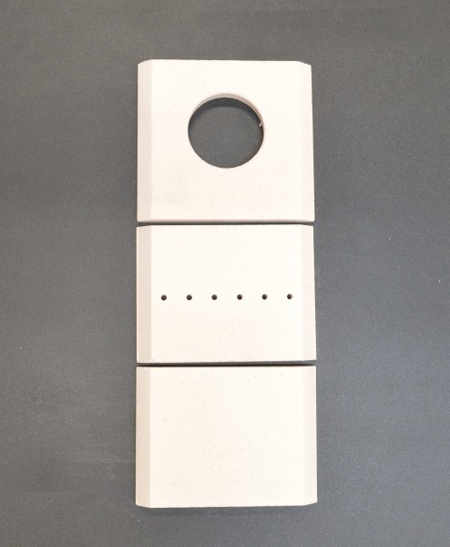Alltrade Topo K6 pierre de plaque arrière kit