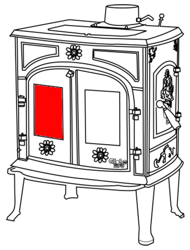 Globe Fire Comet vitre gauche