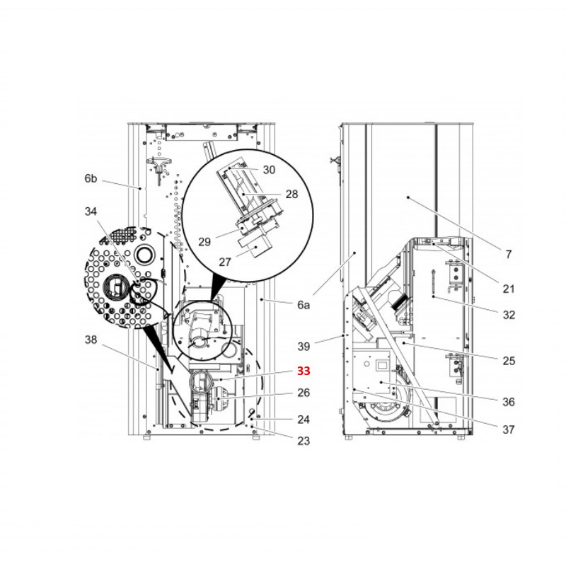 Haas-Sohn Pallazza II 534.08 capteur thermo