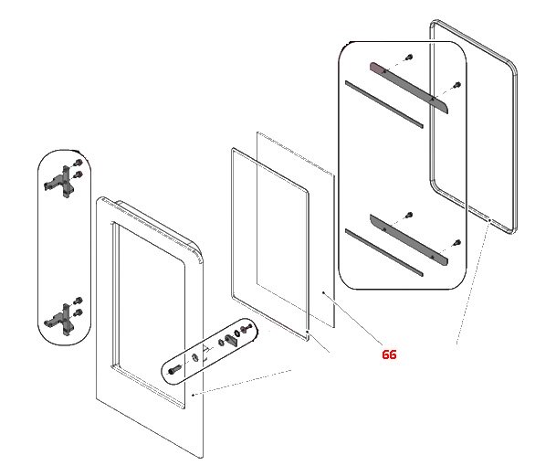 Haas-Sohn Pallazza III RLU-PGI 520.08 vitre