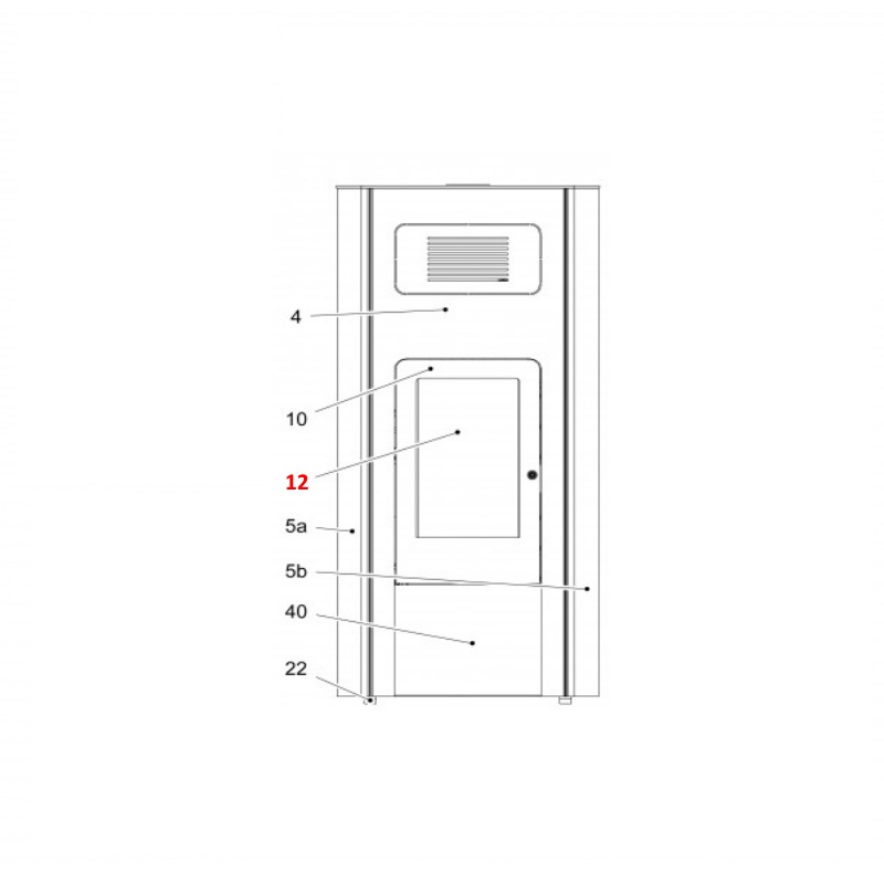 Haas-Sohn Pallazza II 534.08 vitre