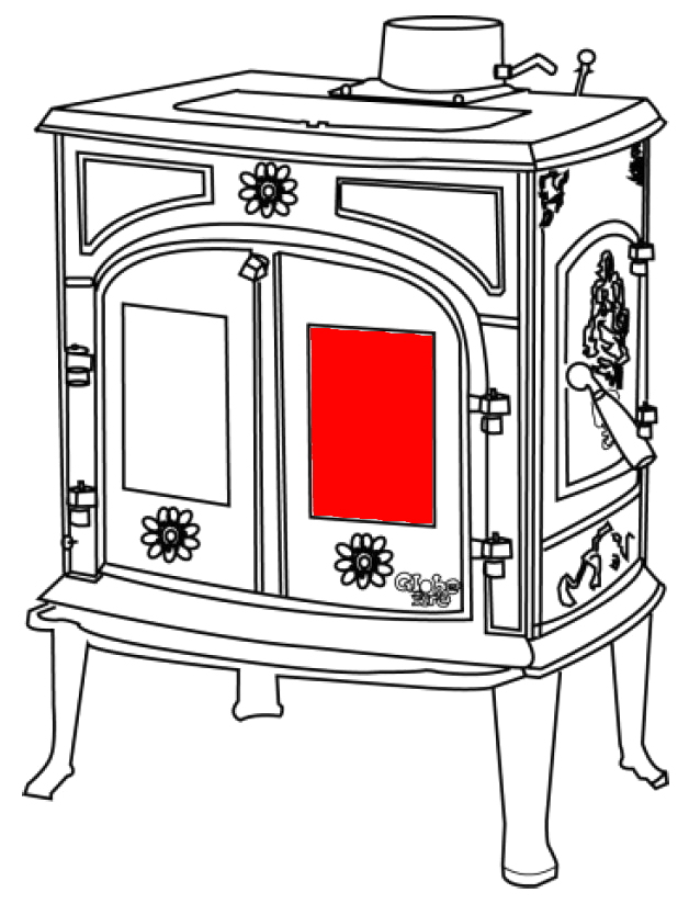 Globe Fire Comet vitre droit