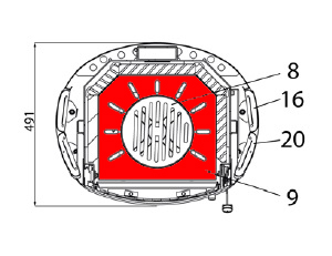 Haas-Sohn Nyland 248.17 support de grille