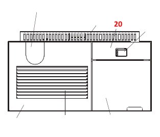Wodtke ixbase air+ couvercle unité de commande