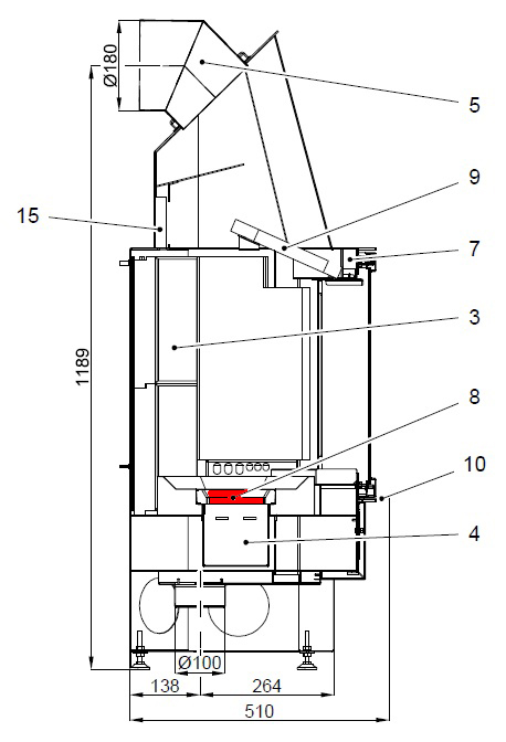 Haas-Sohn Prestige 181.18 grille de décendrage