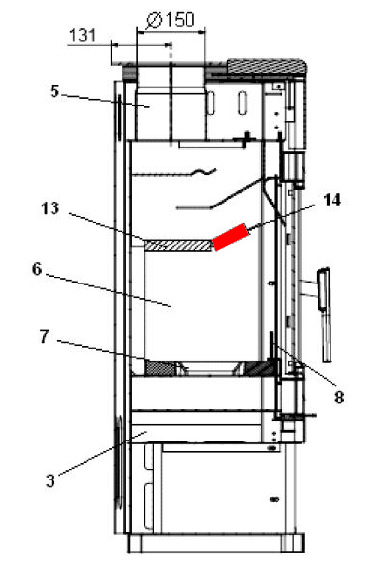Haas-Sohn Molde 305.15 déflecteur avant